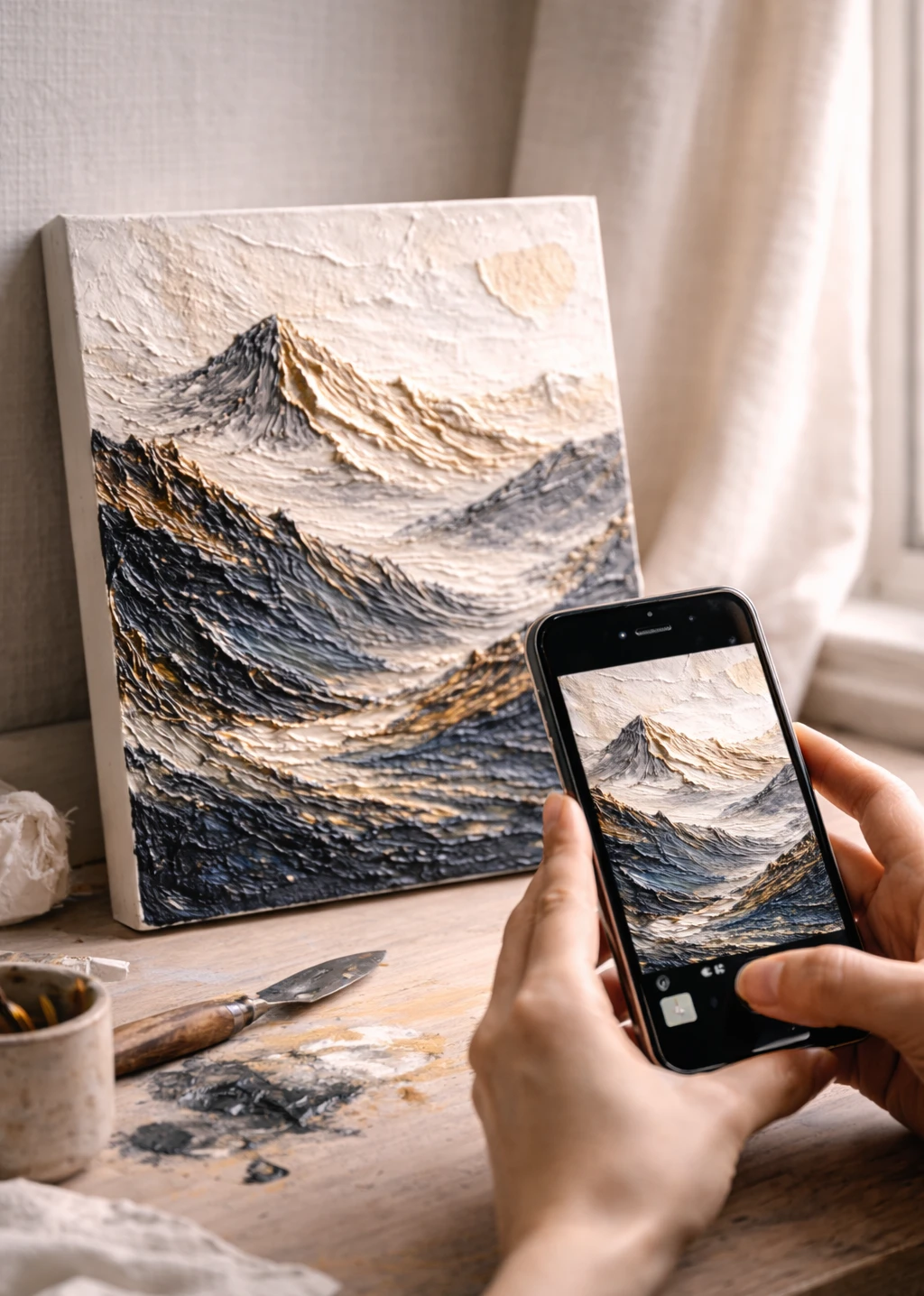 Bonus 3: Make your texture art look stunning on camera