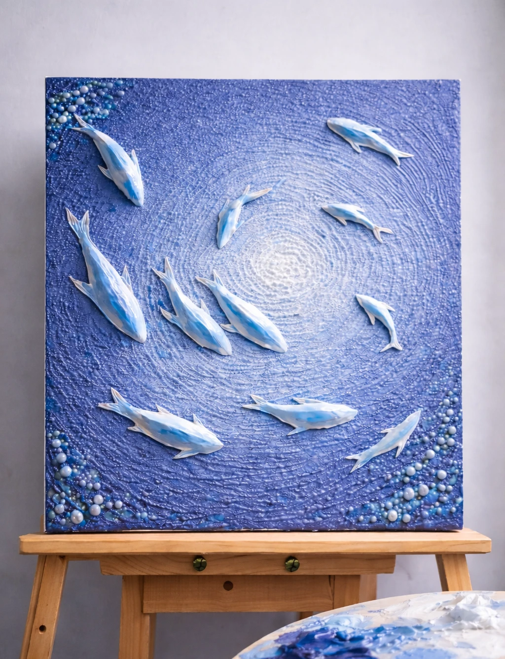 Exclusive Bonus: 3D Ocean Dolphin Painting